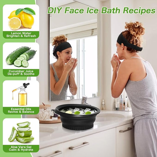Foldable Ice Facial Bowl