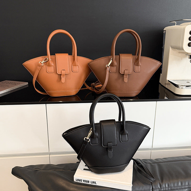 Fan-Shaped Tote Bag