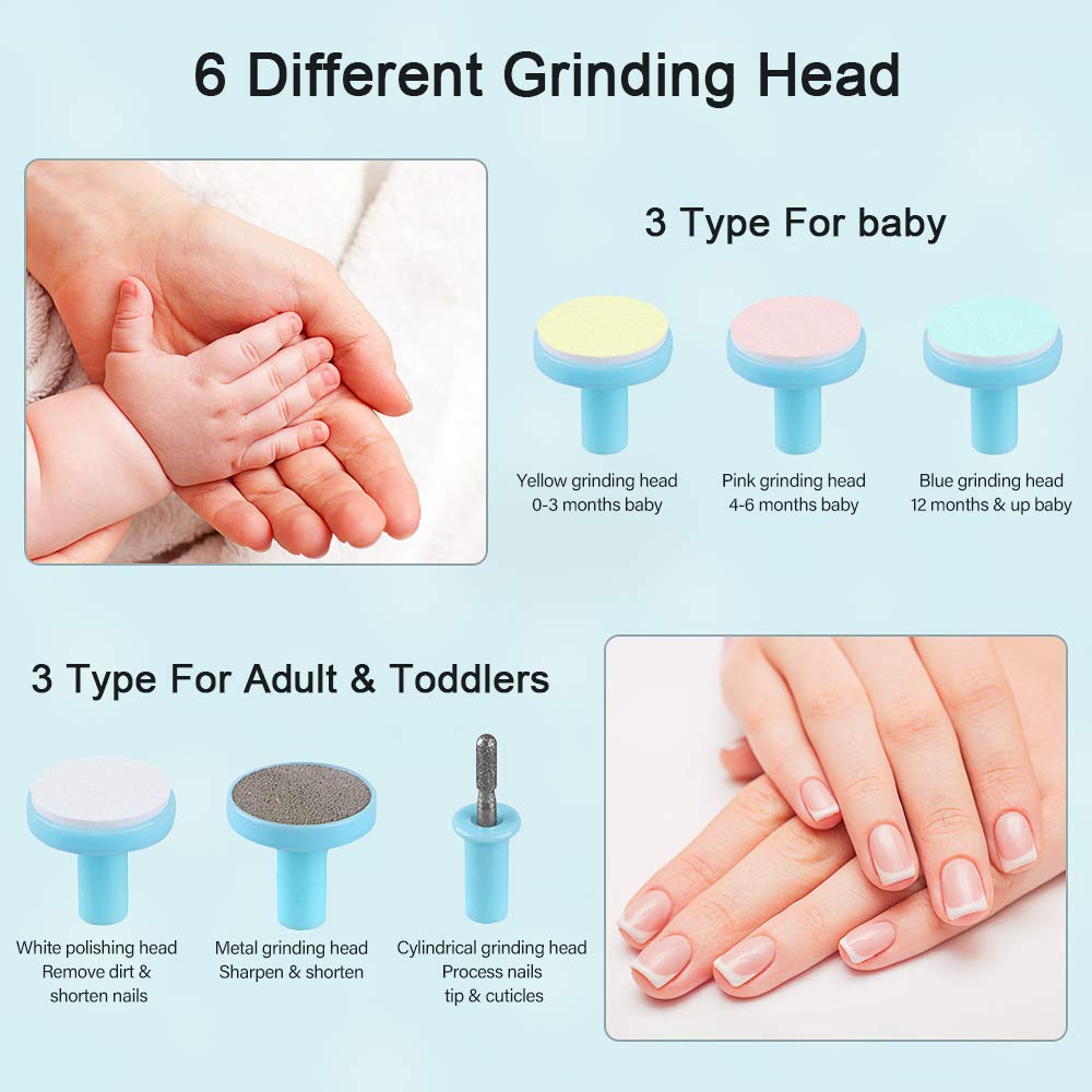 Nanovac™ Baby Nail Clippers with Light