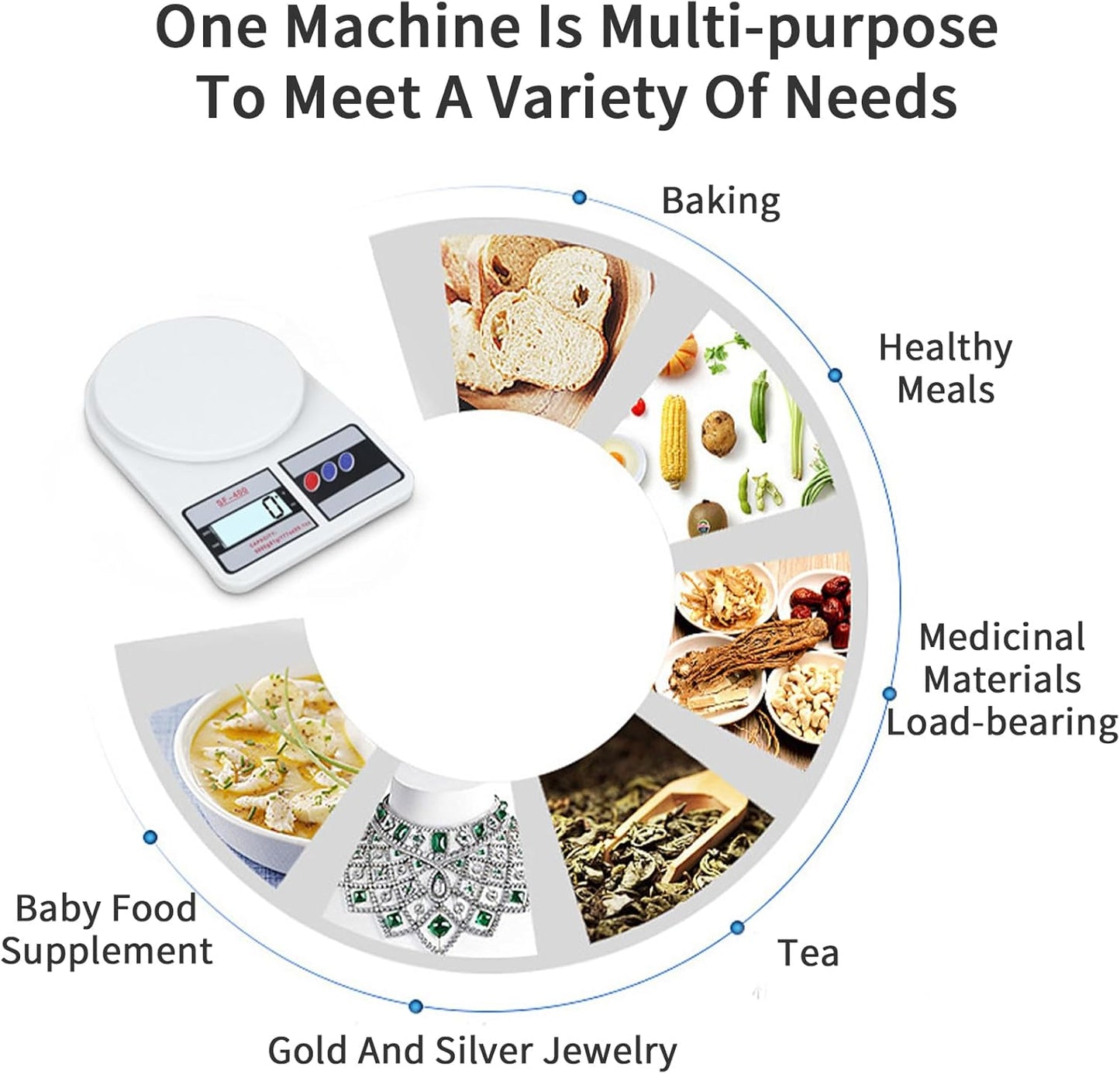 Digital Kitchen Scale 10kg