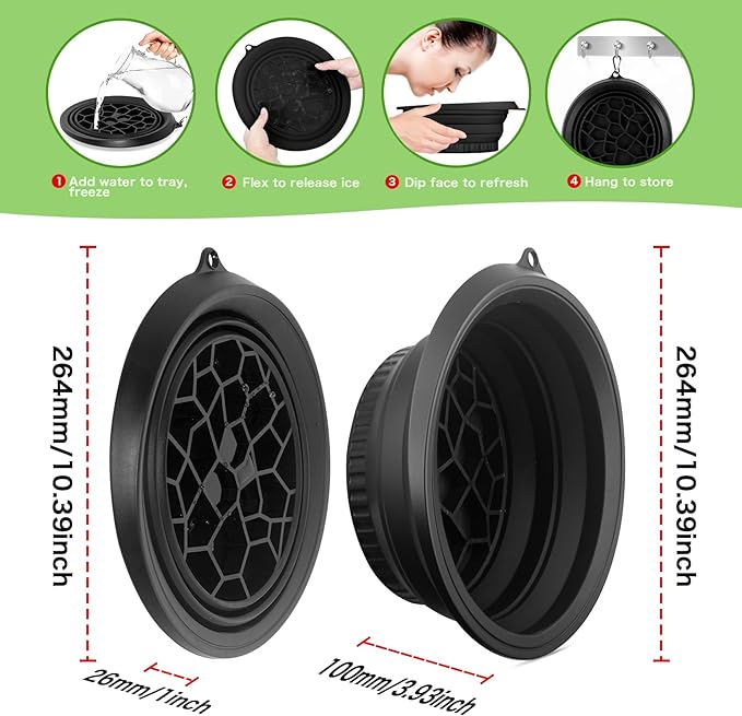 Foldable Ice Facial Bowl