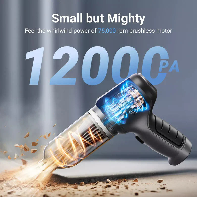 Nanovac™Portable Wireless Vacuum Cleaner